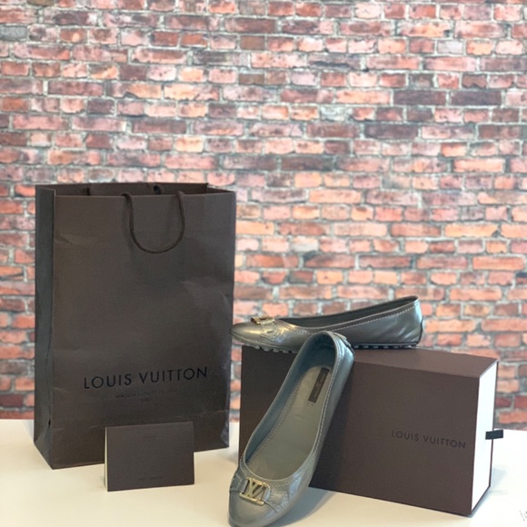 Louis Vuitton Oxford Ballerinas Size 7 - Picture 2 of 7